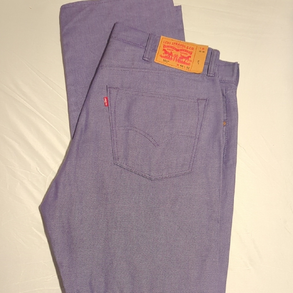 Levi's Lavender Denim Pants